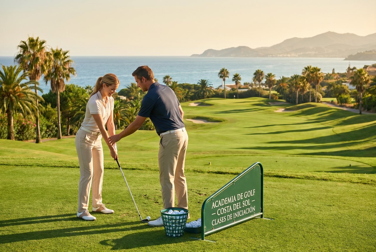 Academias y clases de golf: empezar con buen pie en la Costa del Sol
