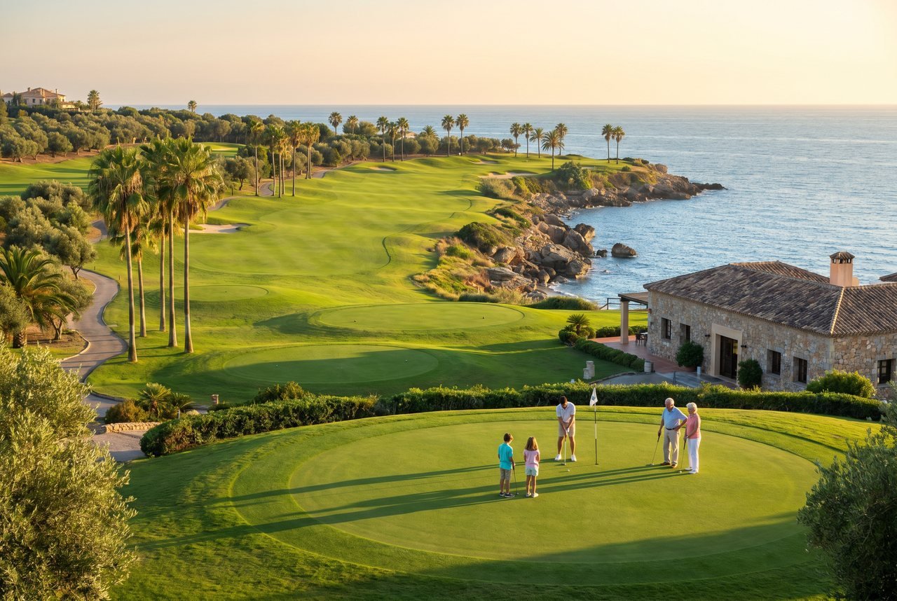 Golf en familia: campos par-3 y recorridos para todos