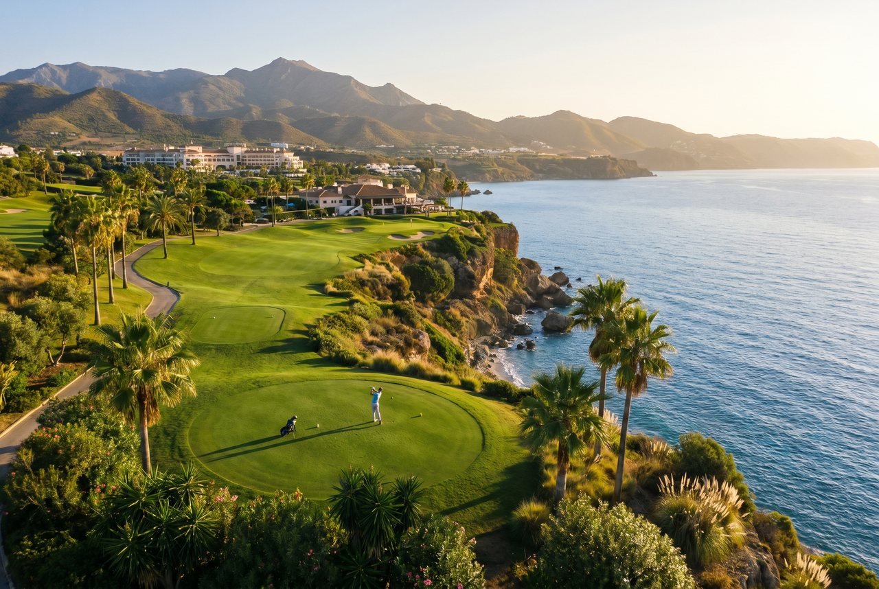Los campos con las mejores vistas al mar de la Costa del Sol
