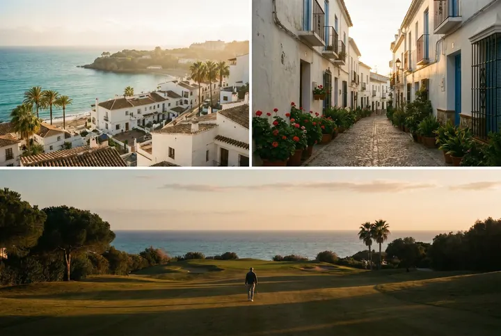 La Costa del Sol en invierno: sol, calma y golf