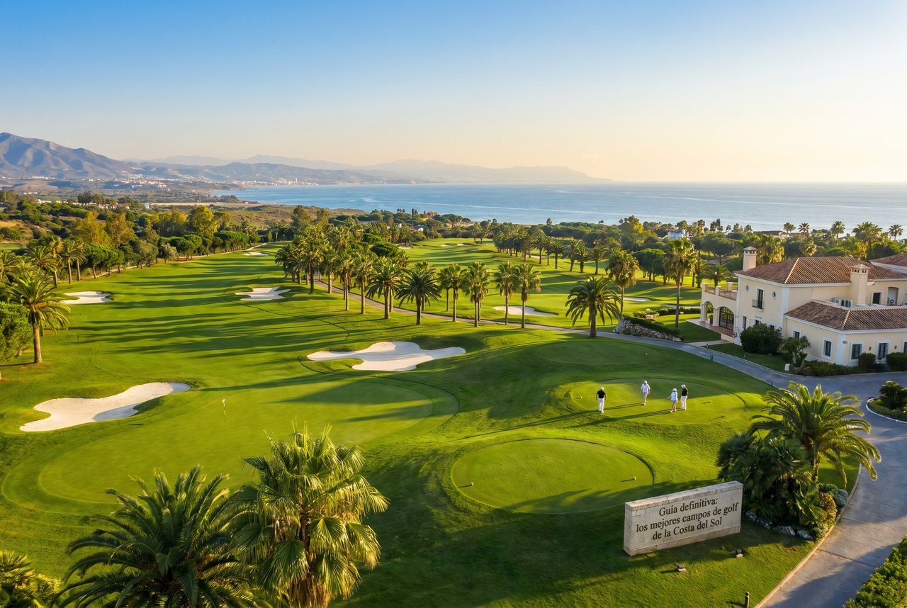 Guía definitiva: los mejores campos de golf de la Costa del Sol