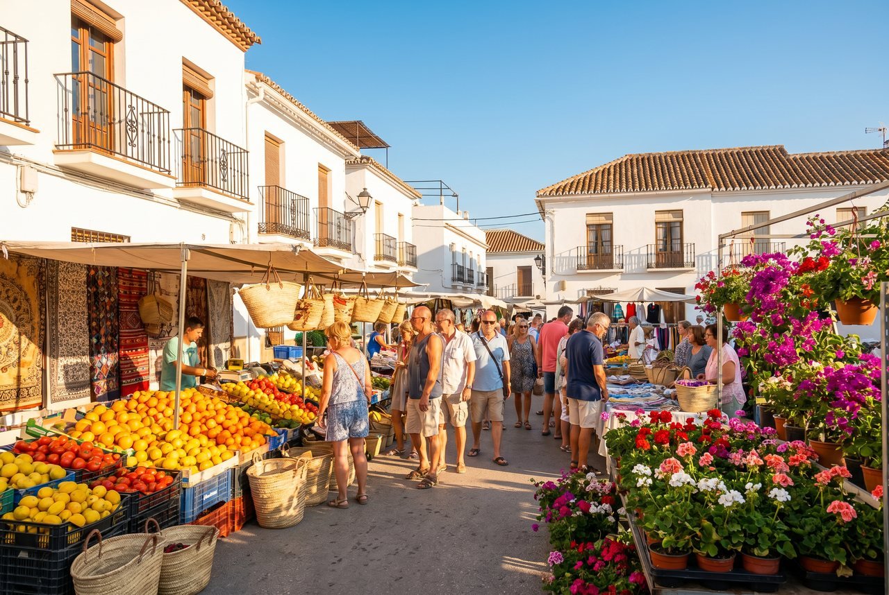 Guía definitiva: los mejores mercadillos de la Costa del Sol, día a día