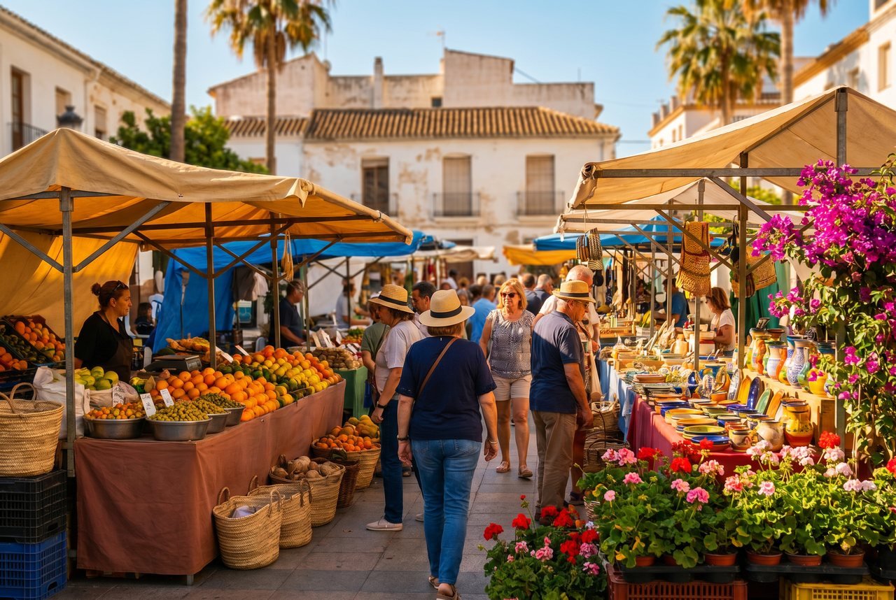 El mercadillo de Fuengirola: uno de los grandes de la costa