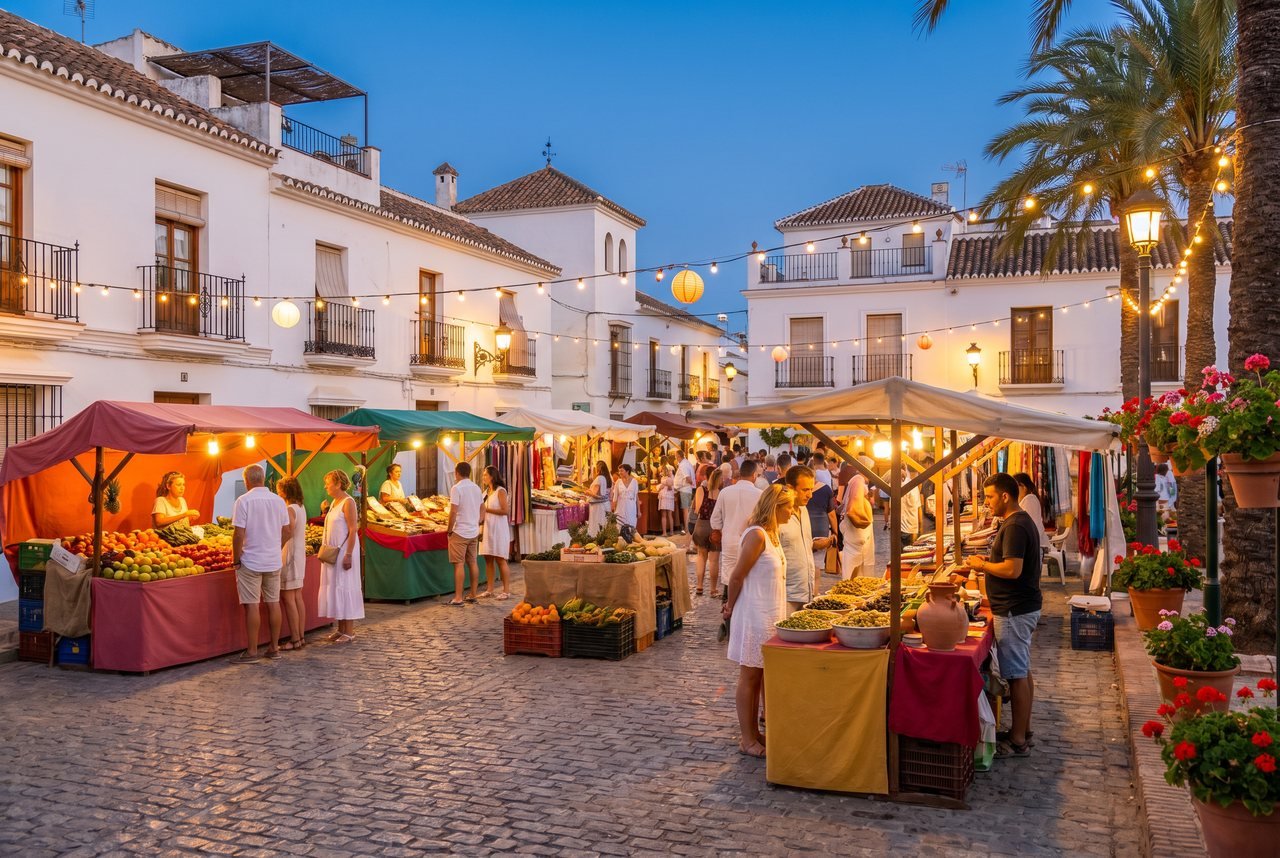 Mercadillos nocturnos de verano: compras bajo las estrellas