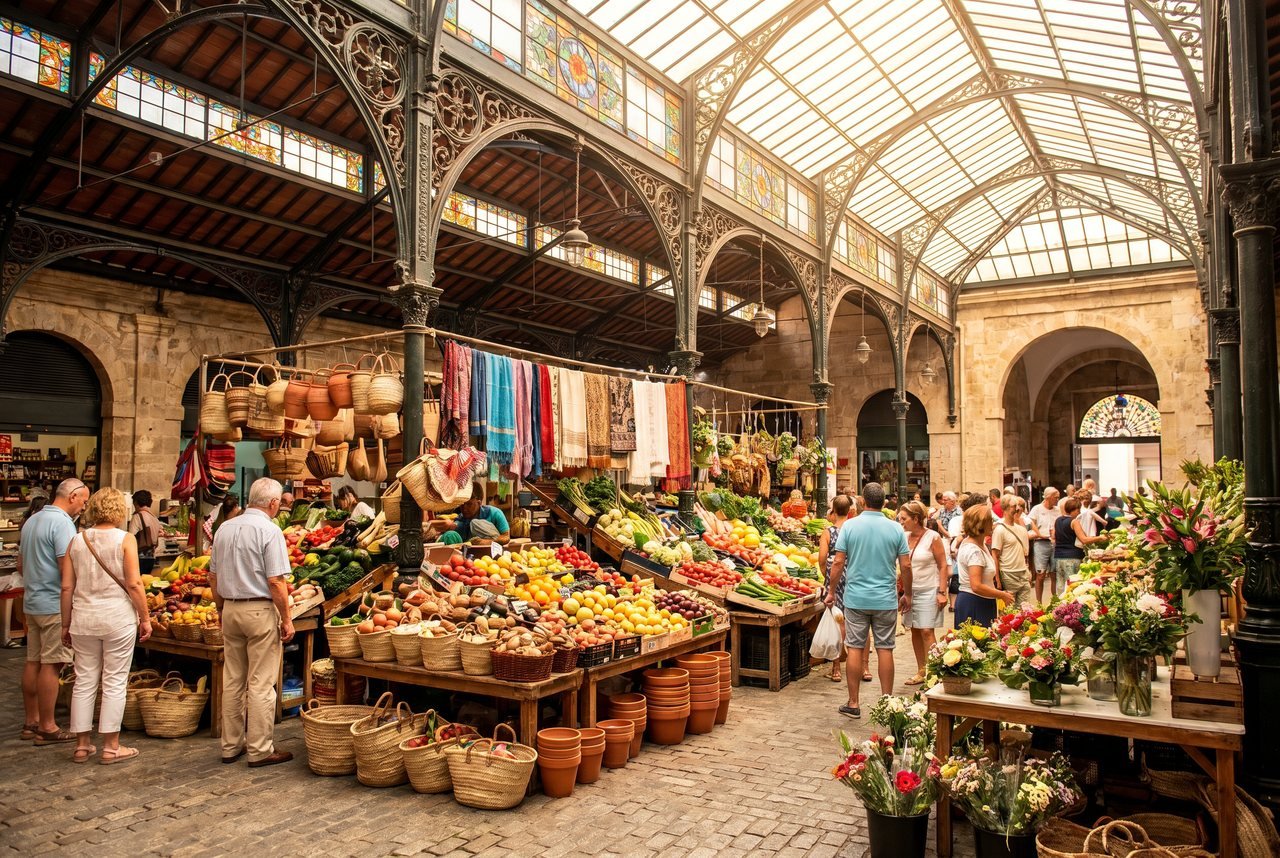El Mercado de Atarazanas de Málaga: el templo gourmet bajo la vidriera
