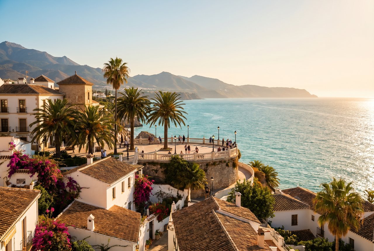 Nerja y su Balcón de Europa: el mirador del Mediterráneo